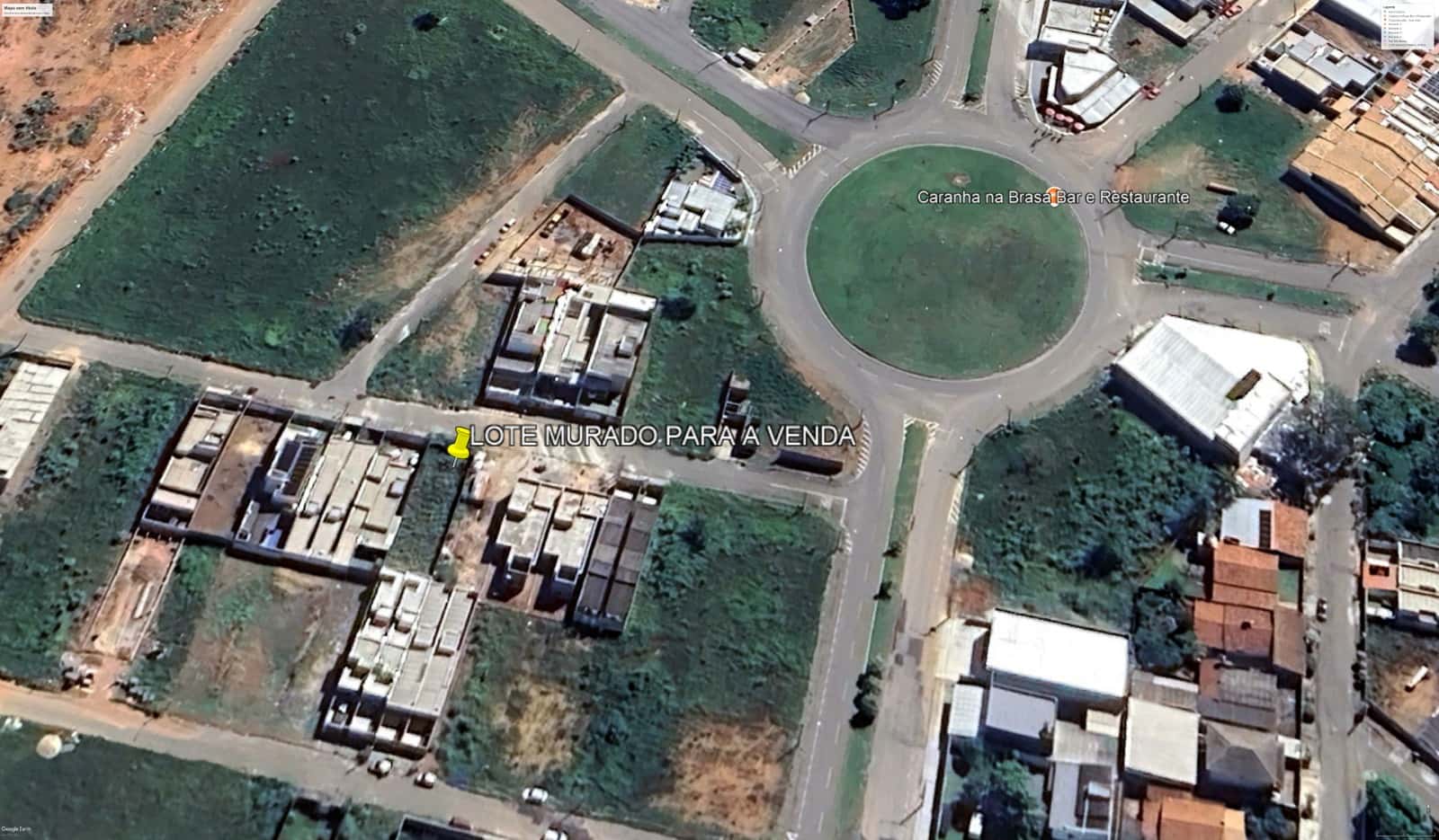 Lote plano, Setor Três Marias, atrás do Atacadão Costa (Anel Viário).