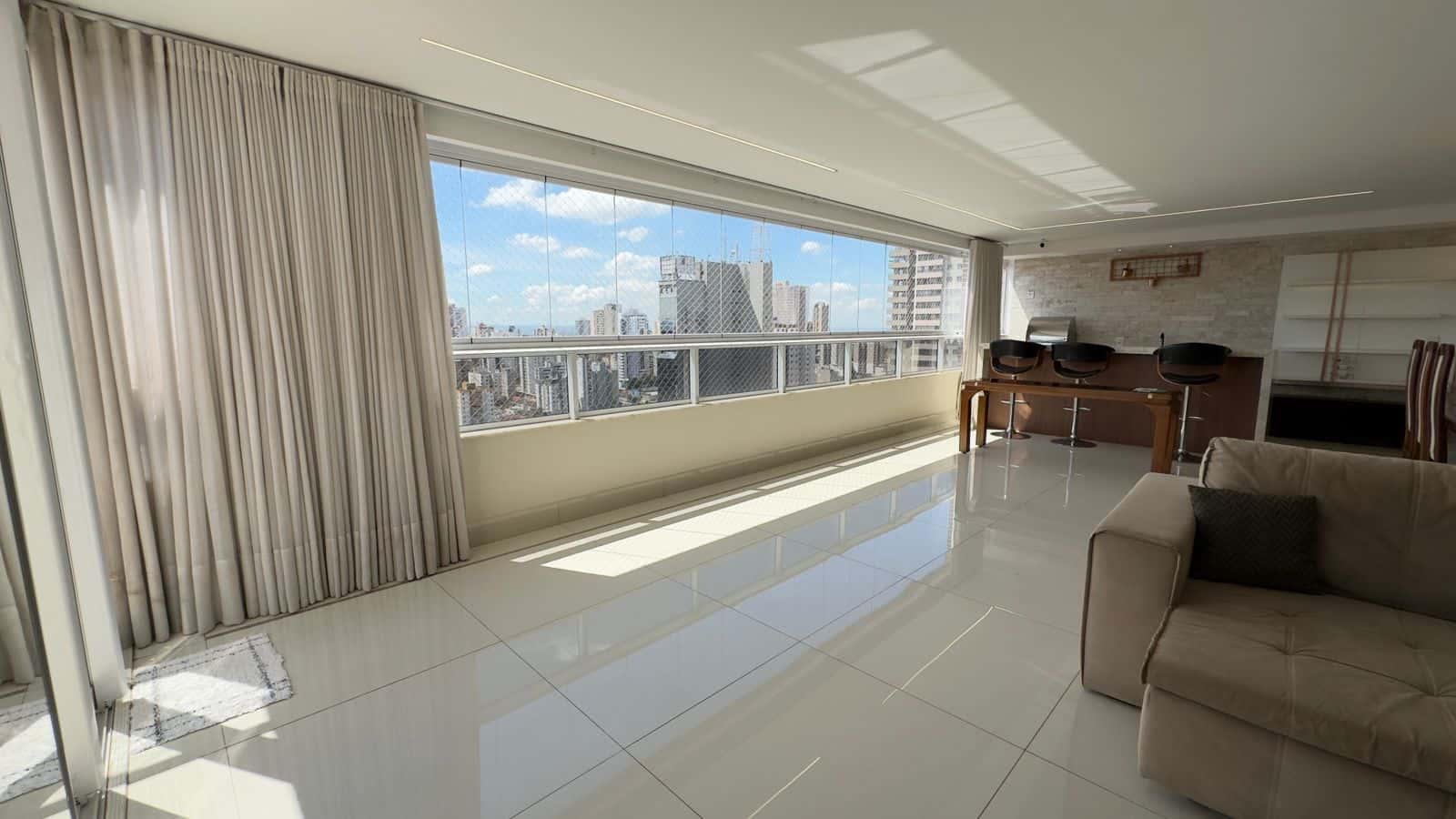 Apartamento *COM OU SEM MOBÍLIA* alto padrão mobiliado 236m² | 3 suítes | Ed. Piazza 25 - Setor Bueno