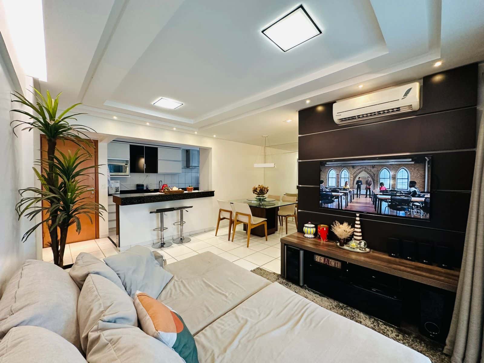 Conforto e Sofisticação no Borges Landeiro Classic - Torre Strauss – 3 Quartos Mobiliado, Andar Alto - 82m²