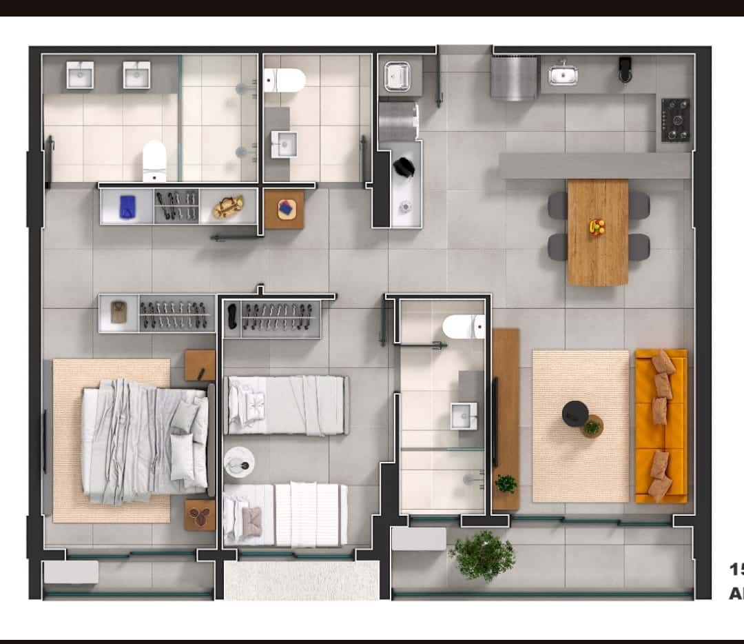 Apartamento no Fr Bueno