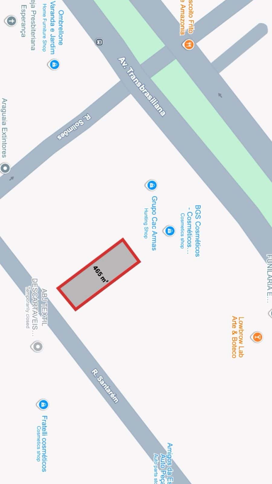 Lote no Parque Amazônia | 465 m² | OPORTUNIDADE