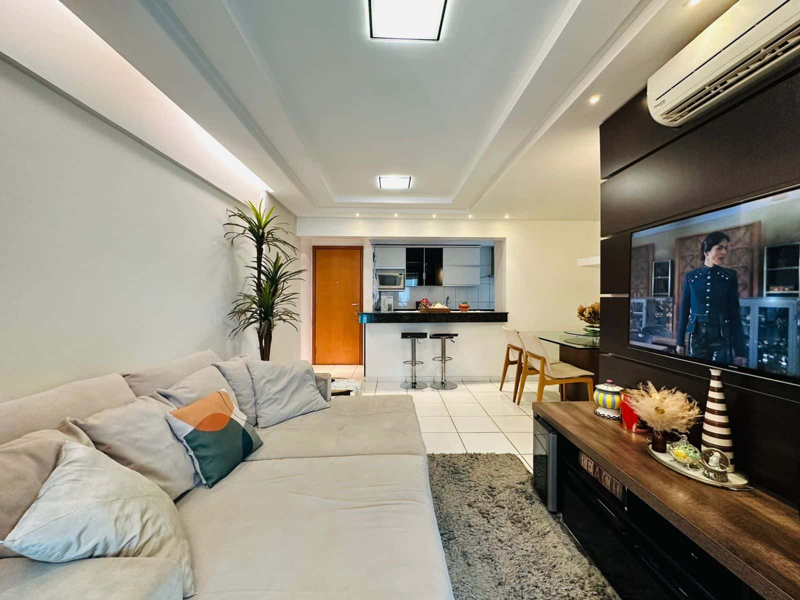 Conforto e Sofisticação no Borges Landeiro Classic - Torre Strauss – 3 Quartos Mobiliado, Andar Alto - 82m²