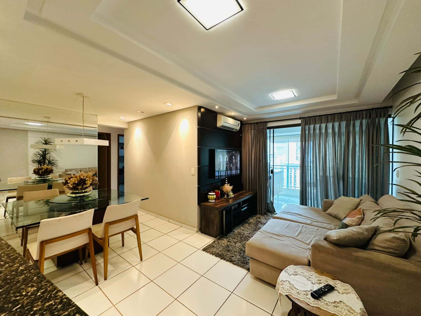 Conforto e Sofisticação no Borges Landeiro Classic - Torre Strauss – 3 Quartos Mobiliado, Andar Alto - 82m²