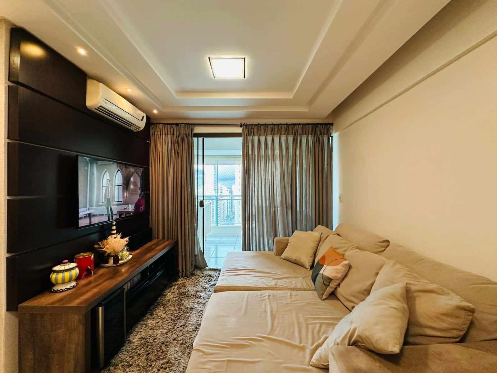 Conforto e Sofisticação no Borges Landeiro Classic - Torre Strauss – 3 Quartos Mobiliado, Andar Alto - 82m²