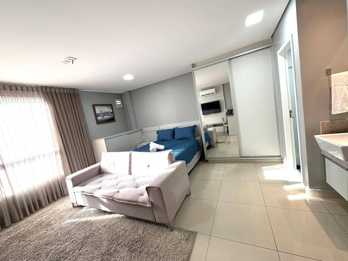DNA SmartStyle setor Bueno  Apartamento Estúdio de 45,78 metros  1 vaga de garagem todo mobiliado