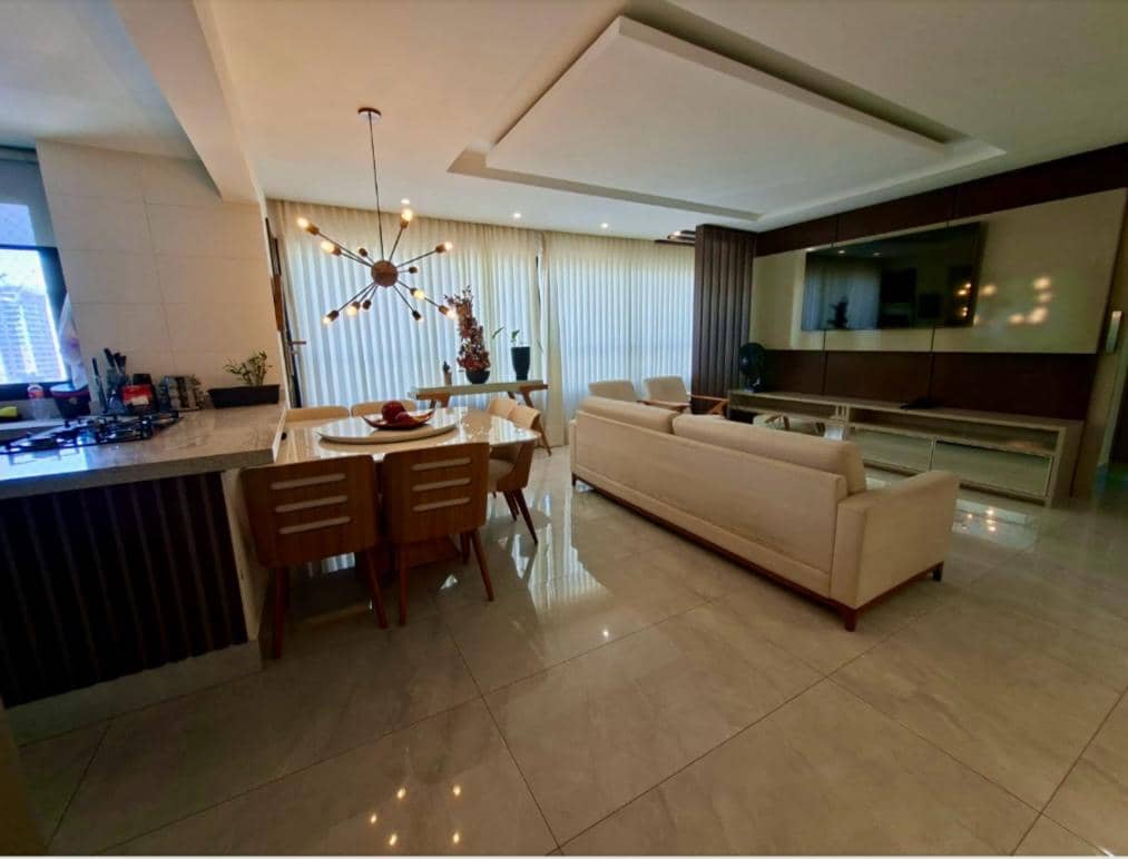 Apartamento Mobiliado e decorado Residencial Jardim Bueno