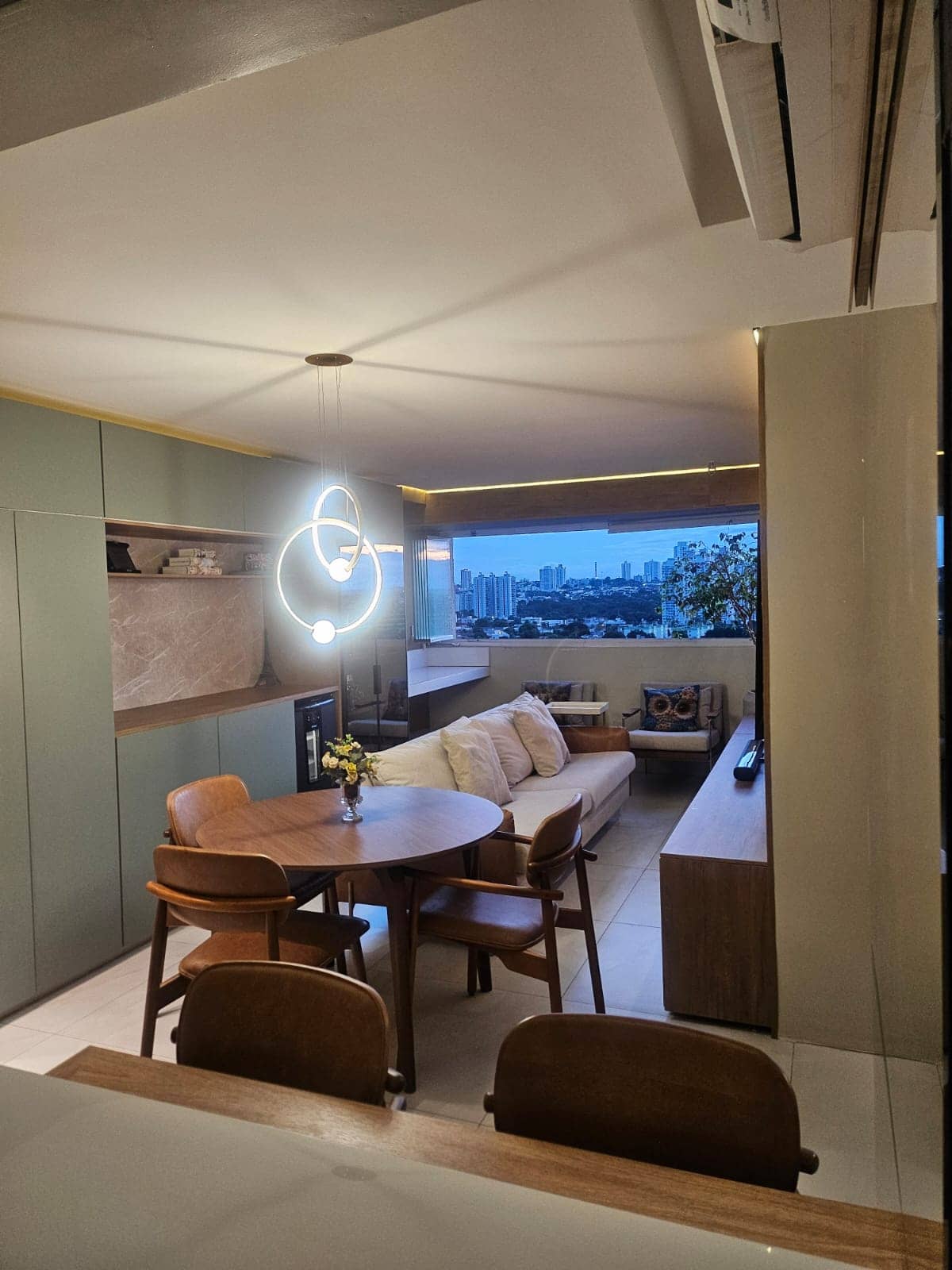 Apartamento semi mobiliado no Setor Parque amazônica Residencial Floresta