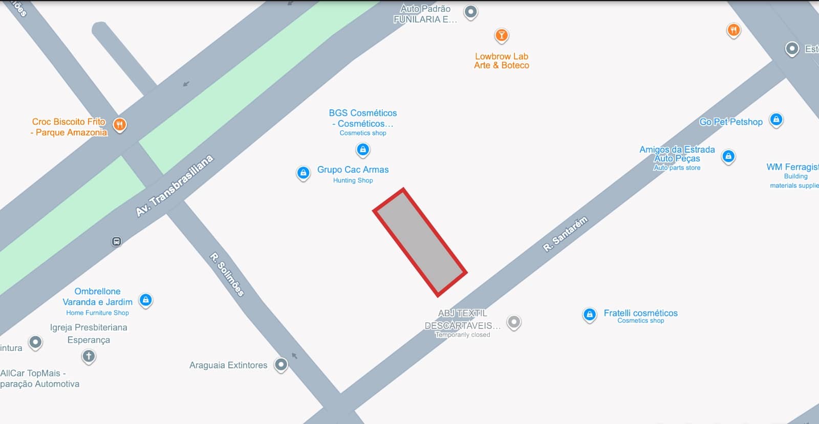 Lote no Parque Amazônia | 465 m² | OPORTUNIDADE