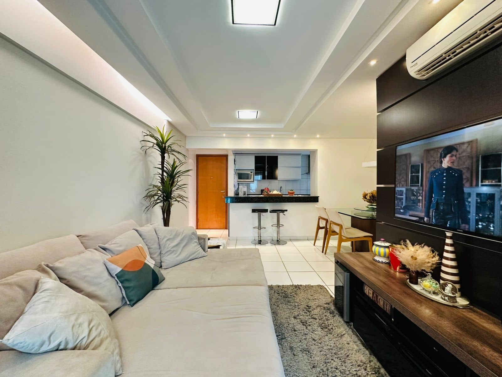 Conforto e Sofisticação no Borges Landeiro Classic - Torre Strauss – 3 Quartos Mobiliado, Andar Alto - 82m²