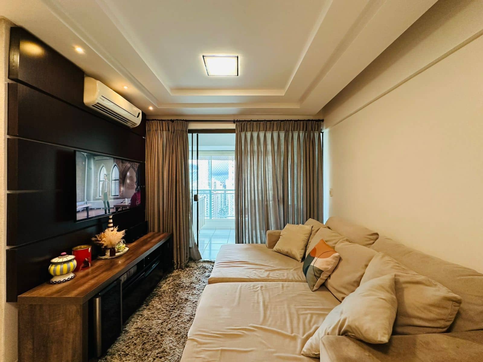 Conforto e Sofisticação no Borges Landeiro Classic - Torre Strauss – 3 Quartos Mobiliado, Andar Alto - 82m²