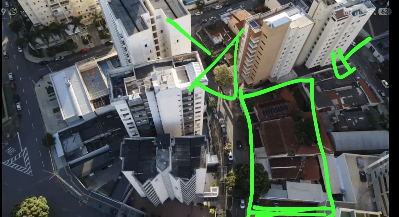2.072 m² DE ÁREA/LOTE À VENDA  no Setor Pedro Ludovico - Área Exclusiva Construtoras e Incorporadoras –