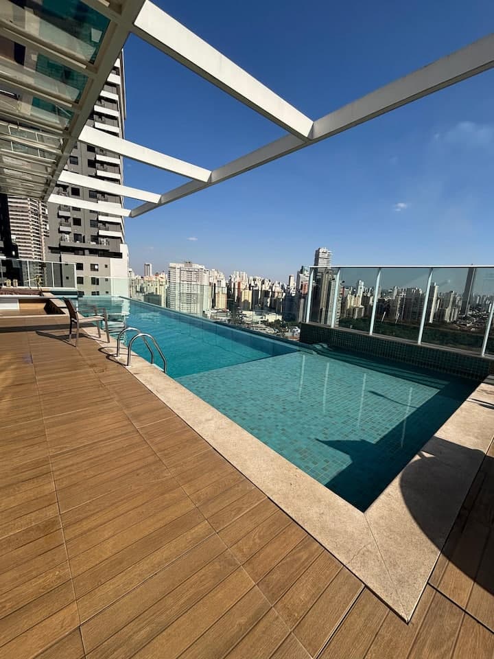 DNA SmartStyle setor Bueno  Apartamento Estúdio de 45,78 metros  1 vaga de garagem todo mobiliado