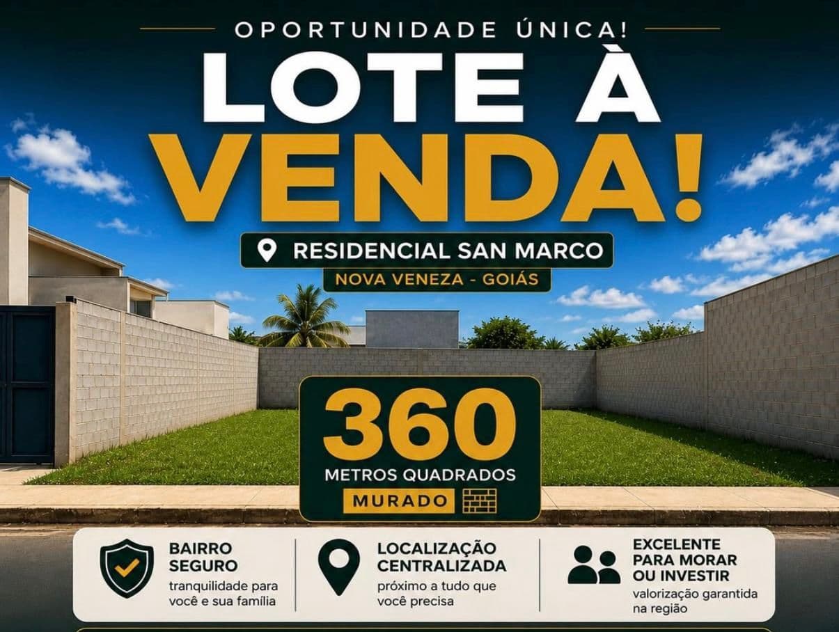 Lote em Nova Veneza