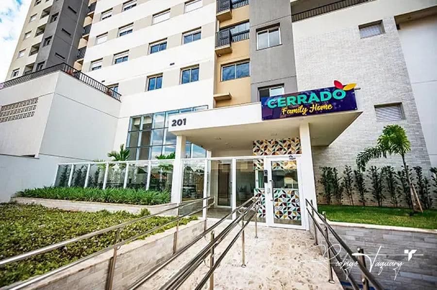 Apartamento 84m2, 3/4 sendo 2 suítes todo mobilhado no Edifício Cerrado Family Home