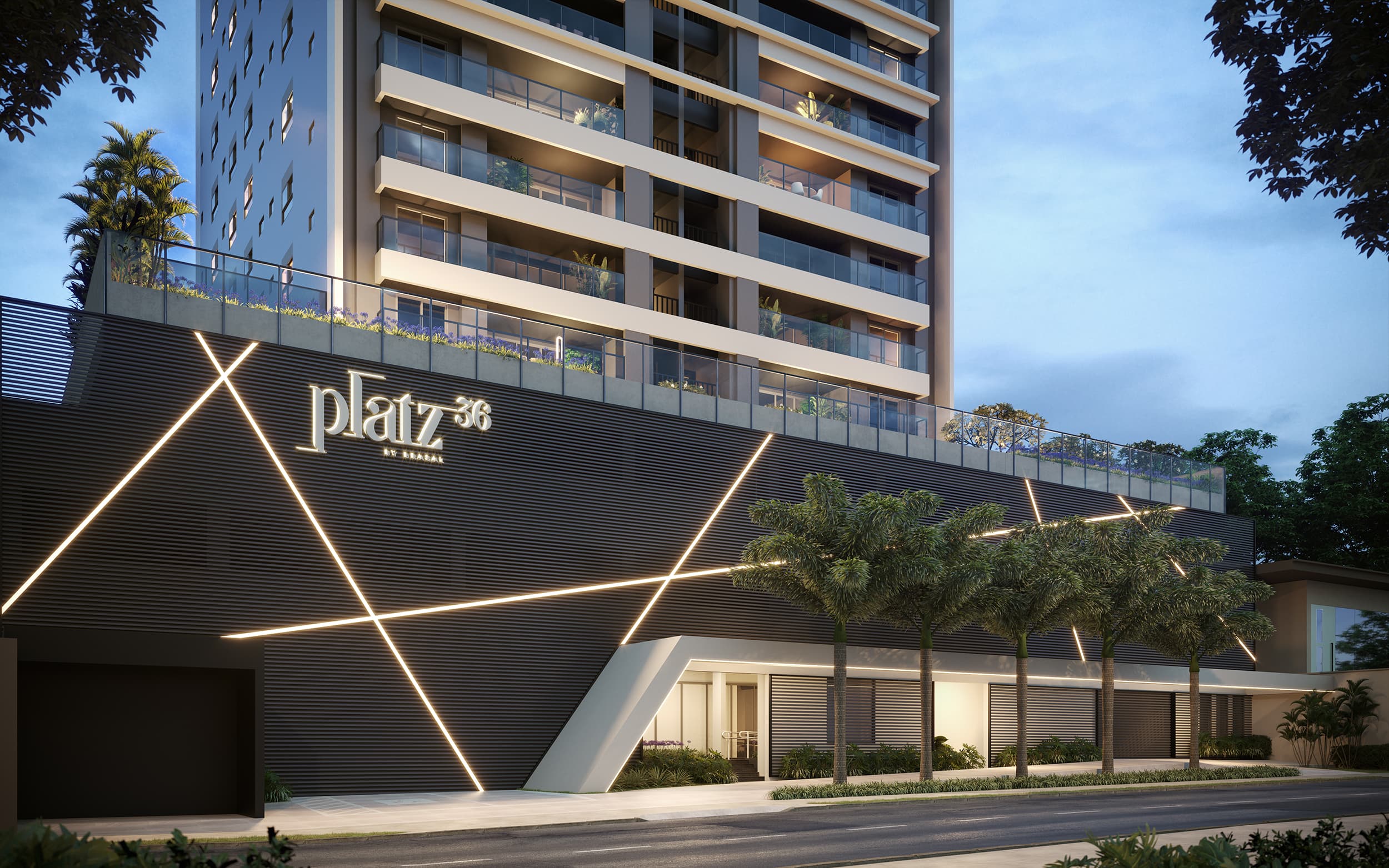 Apartamento de Alto Padrão – Platz 36 by Brasal | 171 m² | 22º Andar