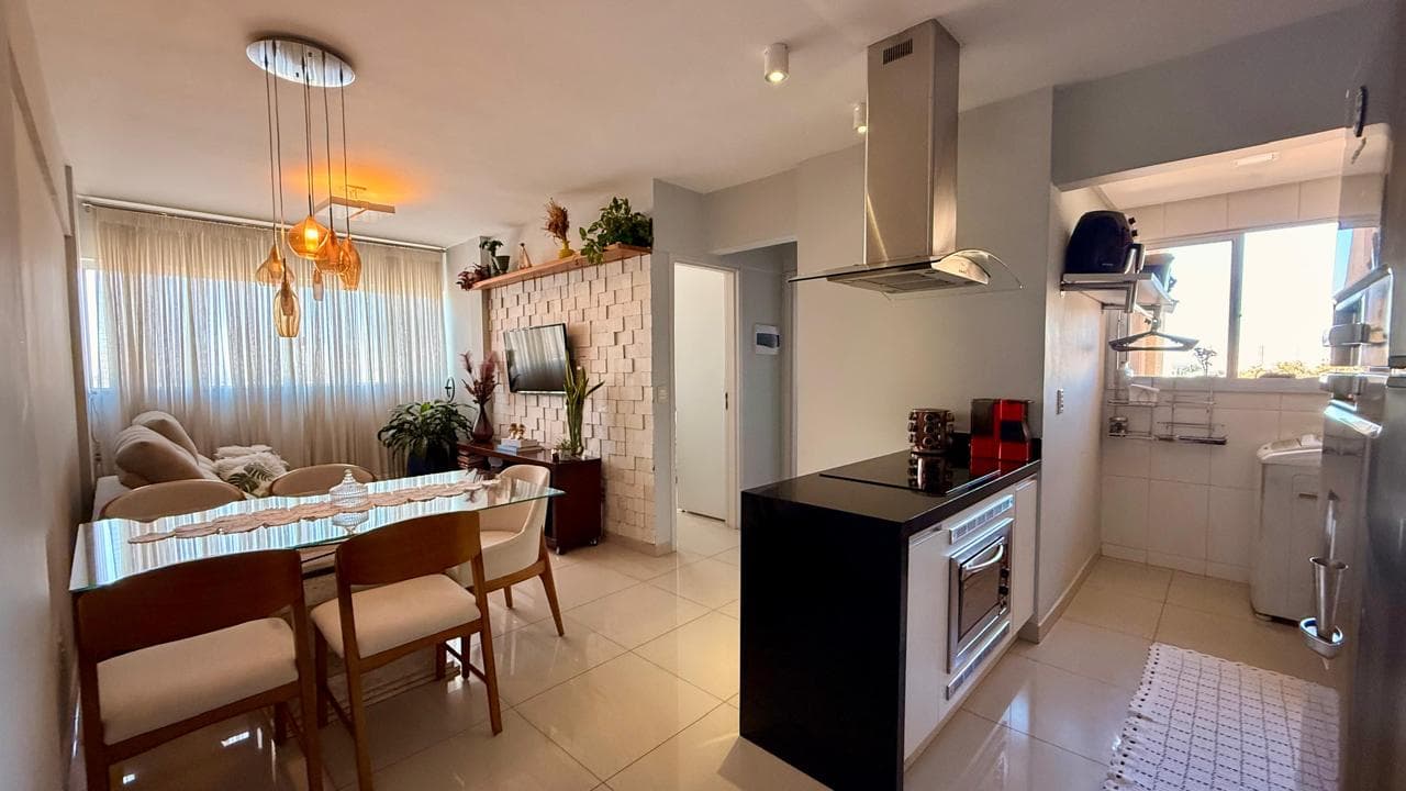 Apartamento a venda, todo mobiliado