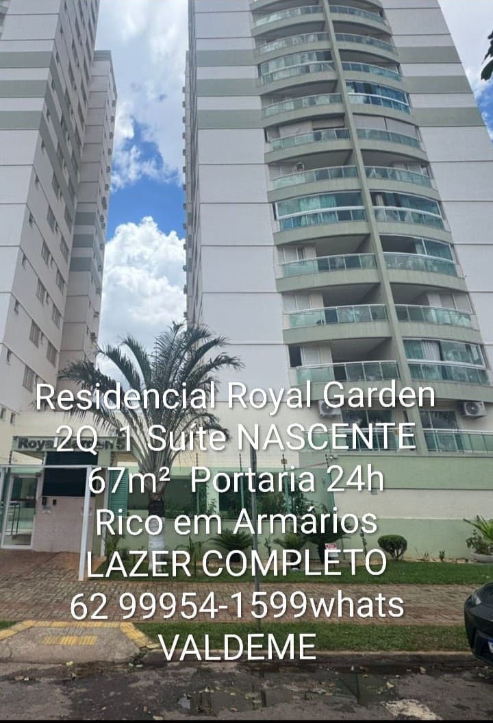 Residencial Royal Garden/ 2Q + 1 suíte