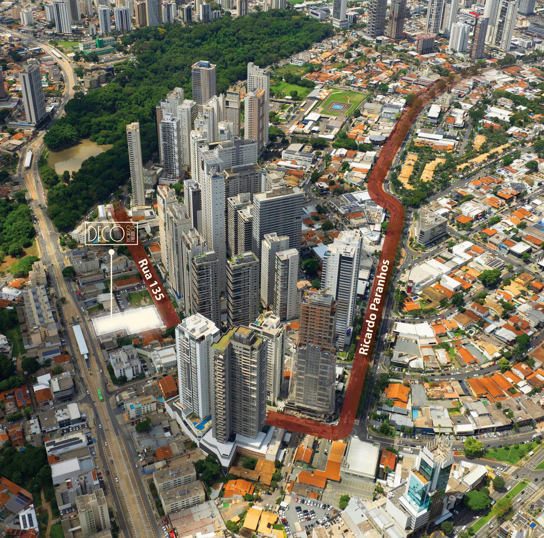 Ágio de apartamento no setor Marista “ Deco Ricardo Paranhos “ de 26 metros