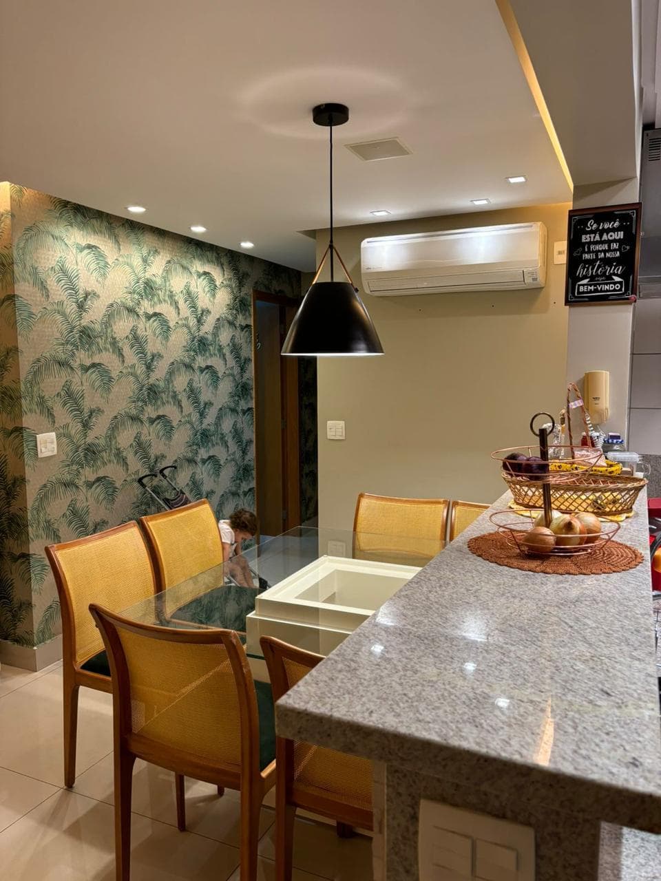 Belíssimo apartamento 3/4 no condomínio Varando Copacabana, Jardim Atlântico