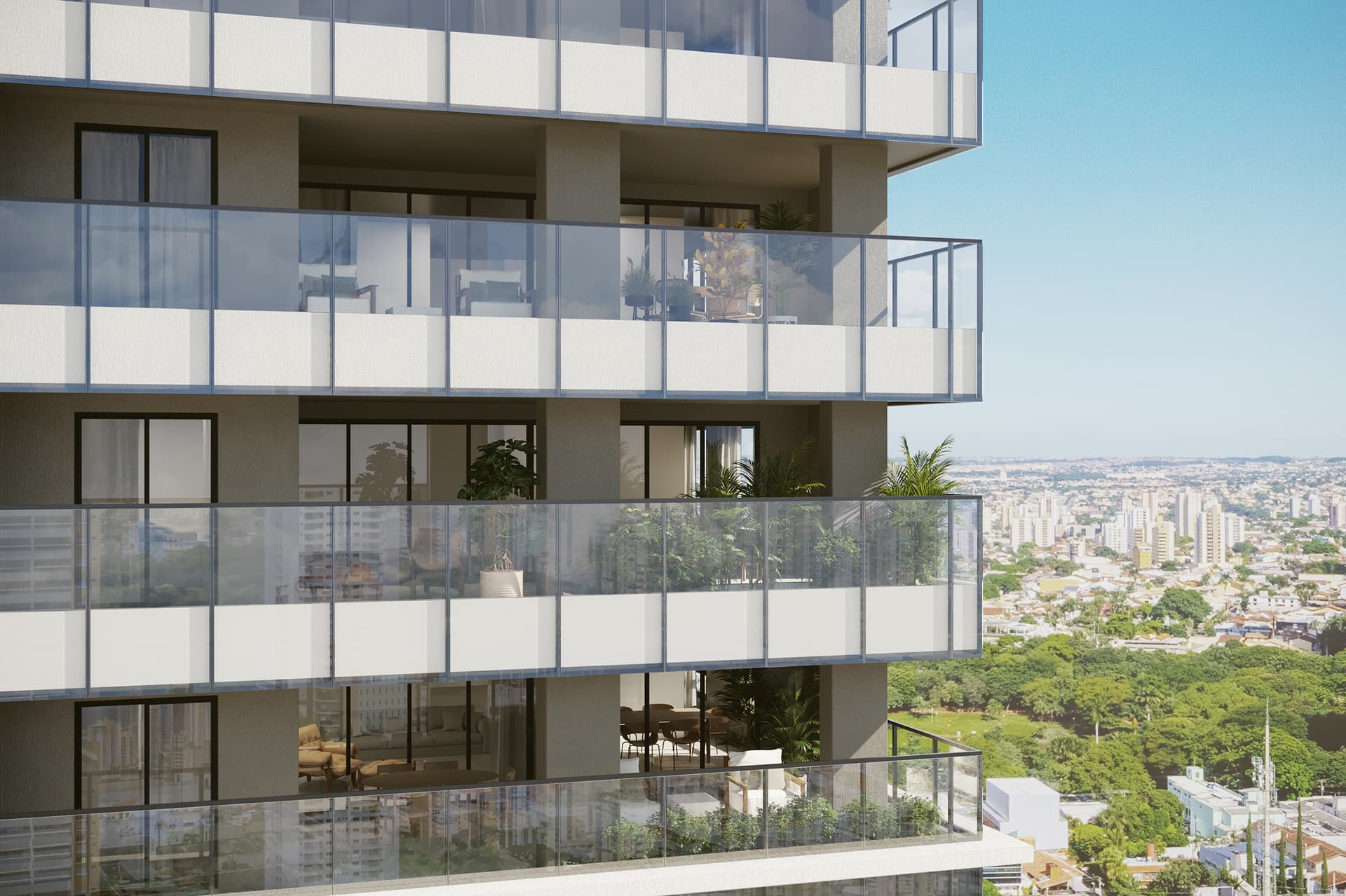 Apartamento | Platz 36 by Brasal | Setor Bueno