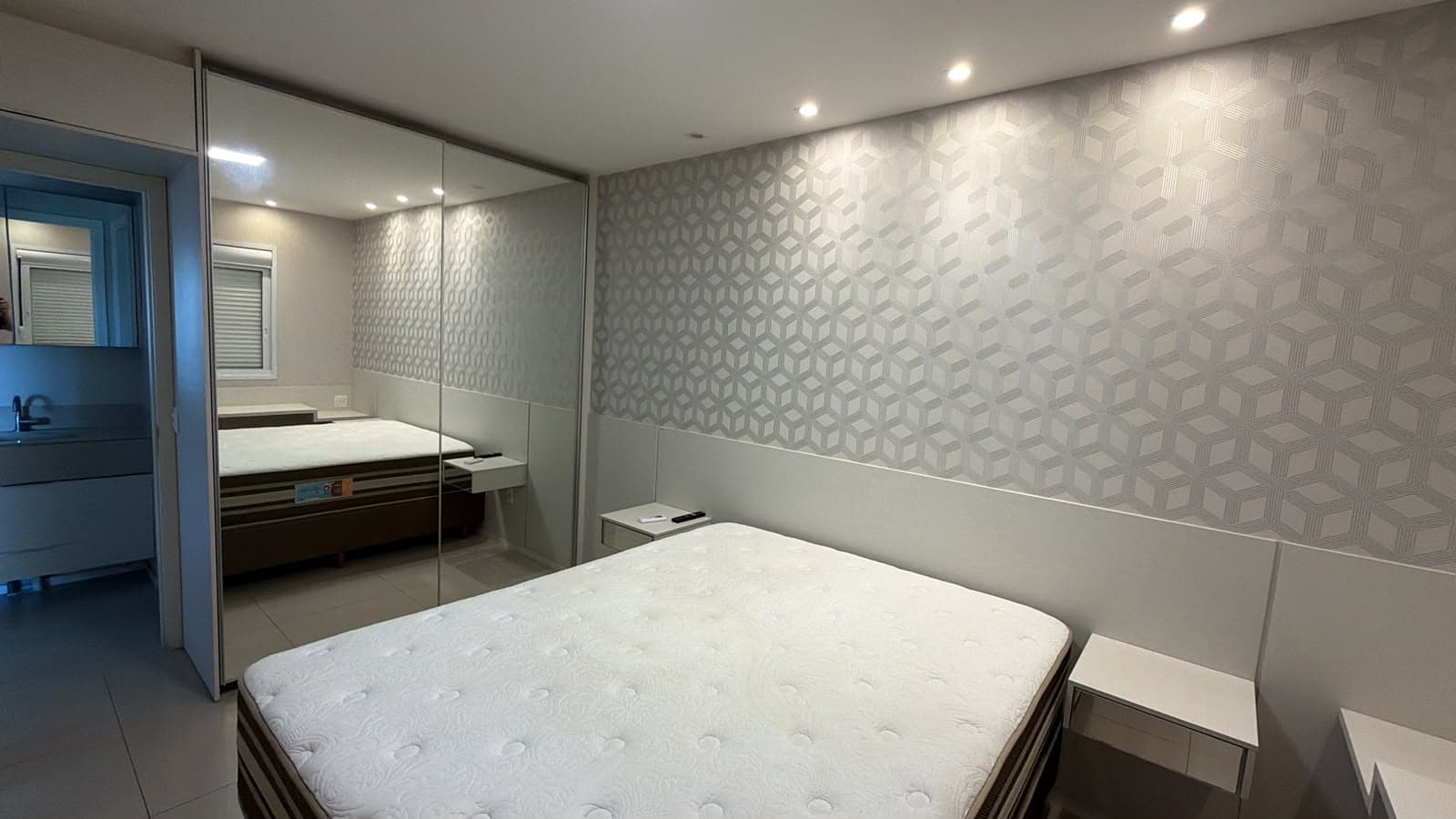 Apartamento Mobiliado 1 Quarto, suíte, Andar alto Mobiliado 45,5 m² Mobiliado Próximo ao Flamboyant - Jd Goias