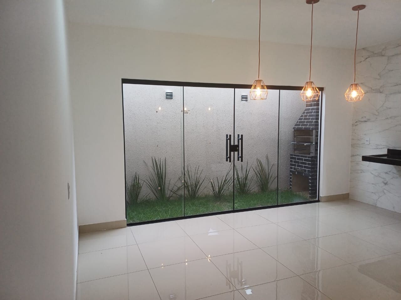 Casa Nova St João Braz 150M 3 Quartos Uma suíte área Gourmet- João Braz Goiânia