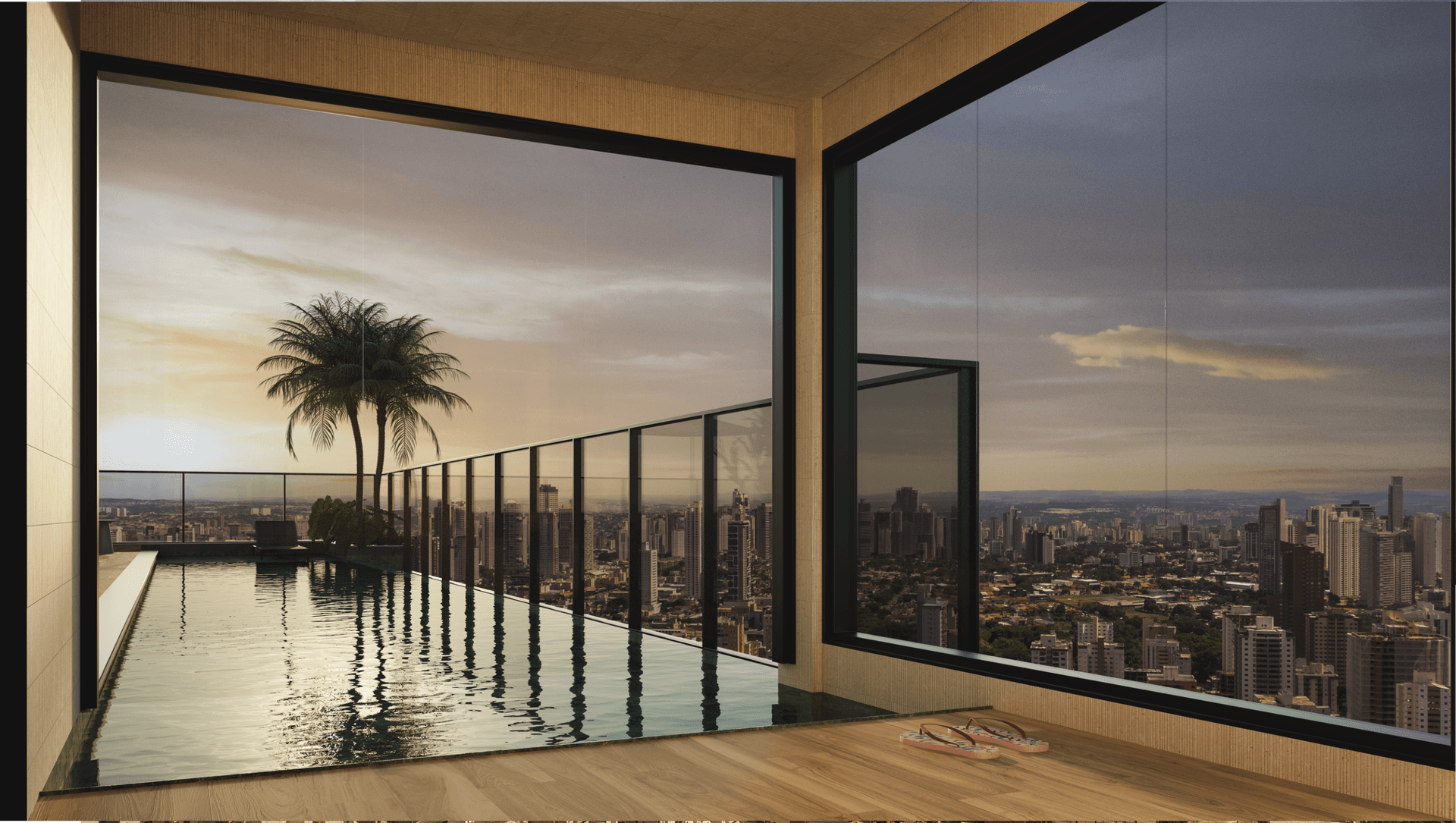 Apartamento alto padrão com rooftop incrível no Parque Amazônia