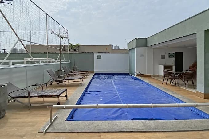 Apartamento 2 Quartos com Suíte 68m²,Próximo ao Tático T7 Vista Livre 8º Andar Jd America