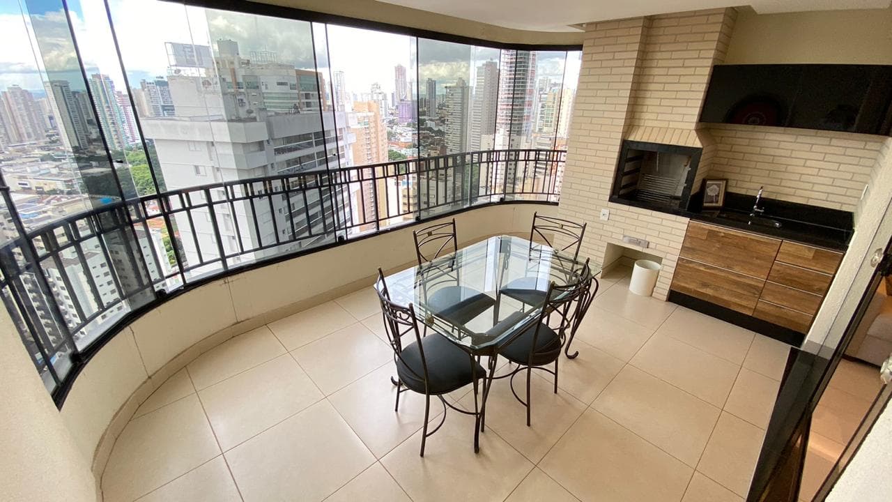 4/4, 4 suítes , Mobiliado, 162 m2, Ed Lourenzzo Park, Setor Bueno