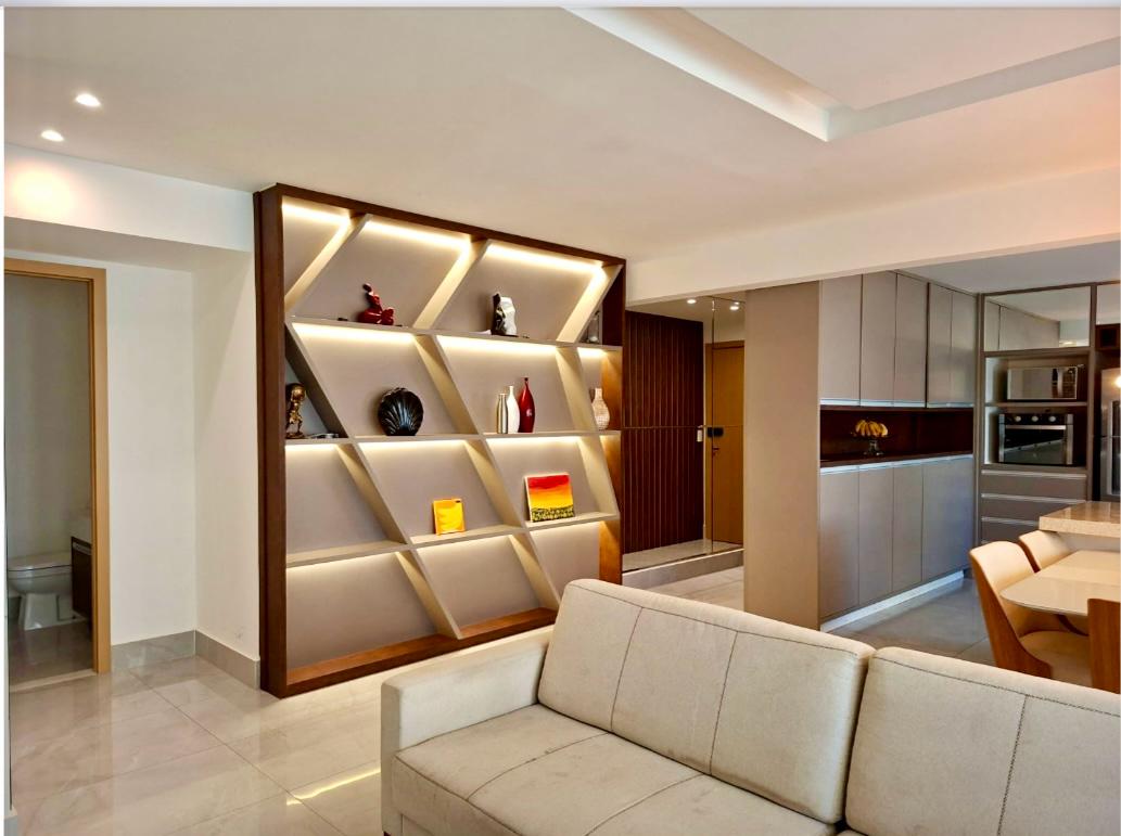 Apartamento Mobiliado e decorado Residencial Jardim Bueno