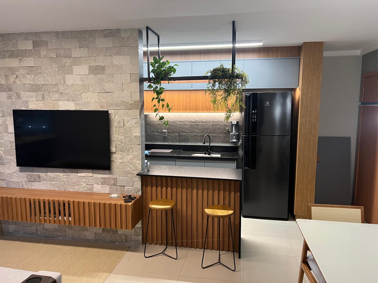 APARTAMENTO 100% MOBILIADO | 2 QUARTOS | ALTO PADRÃO | SETOR PEDRO LUDOVICO