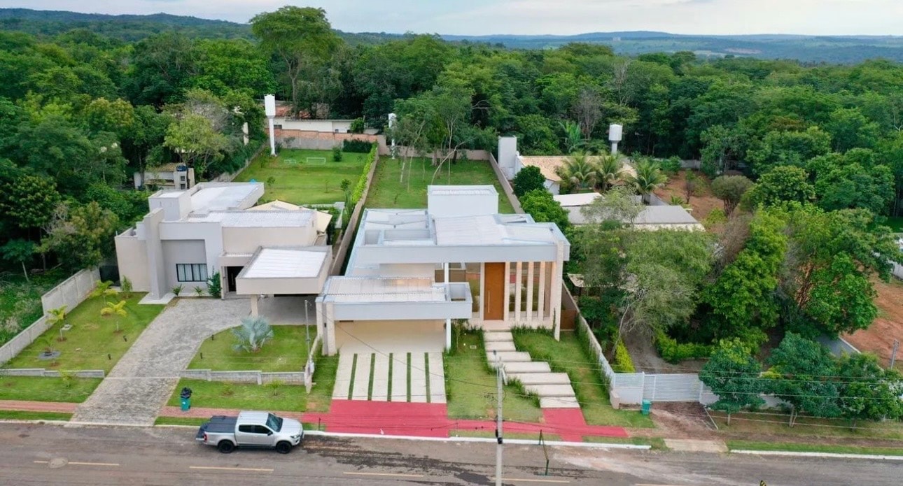 Vendo Casa Térrea nova No condomínio de chácara Villa Verde Senador Canedo