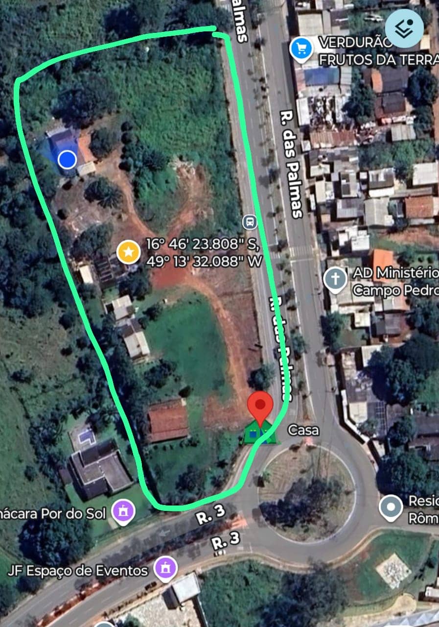 ÁREA PARA CONSTRUÇÃO RESIDENCIAL E OU COMERCIAL