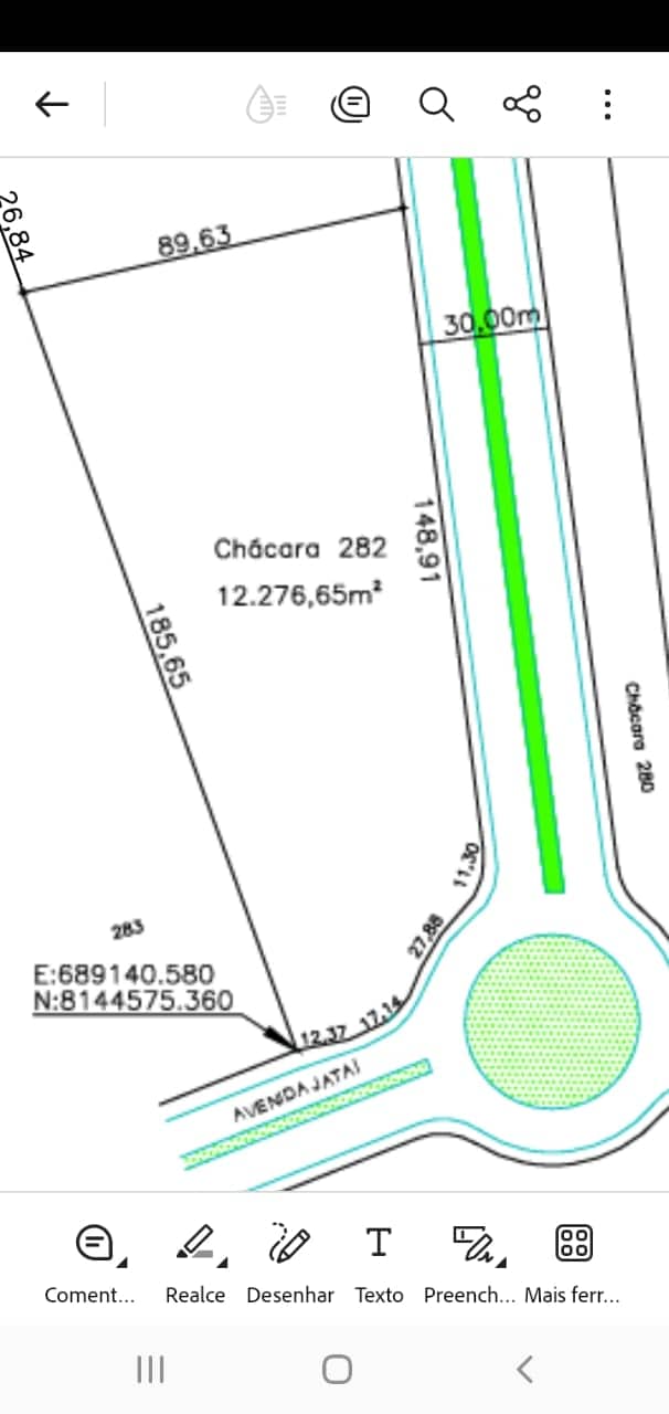 ÁREA PARA CONSTRUÇÃO RESIDENCIAL E OU COMERCIAL