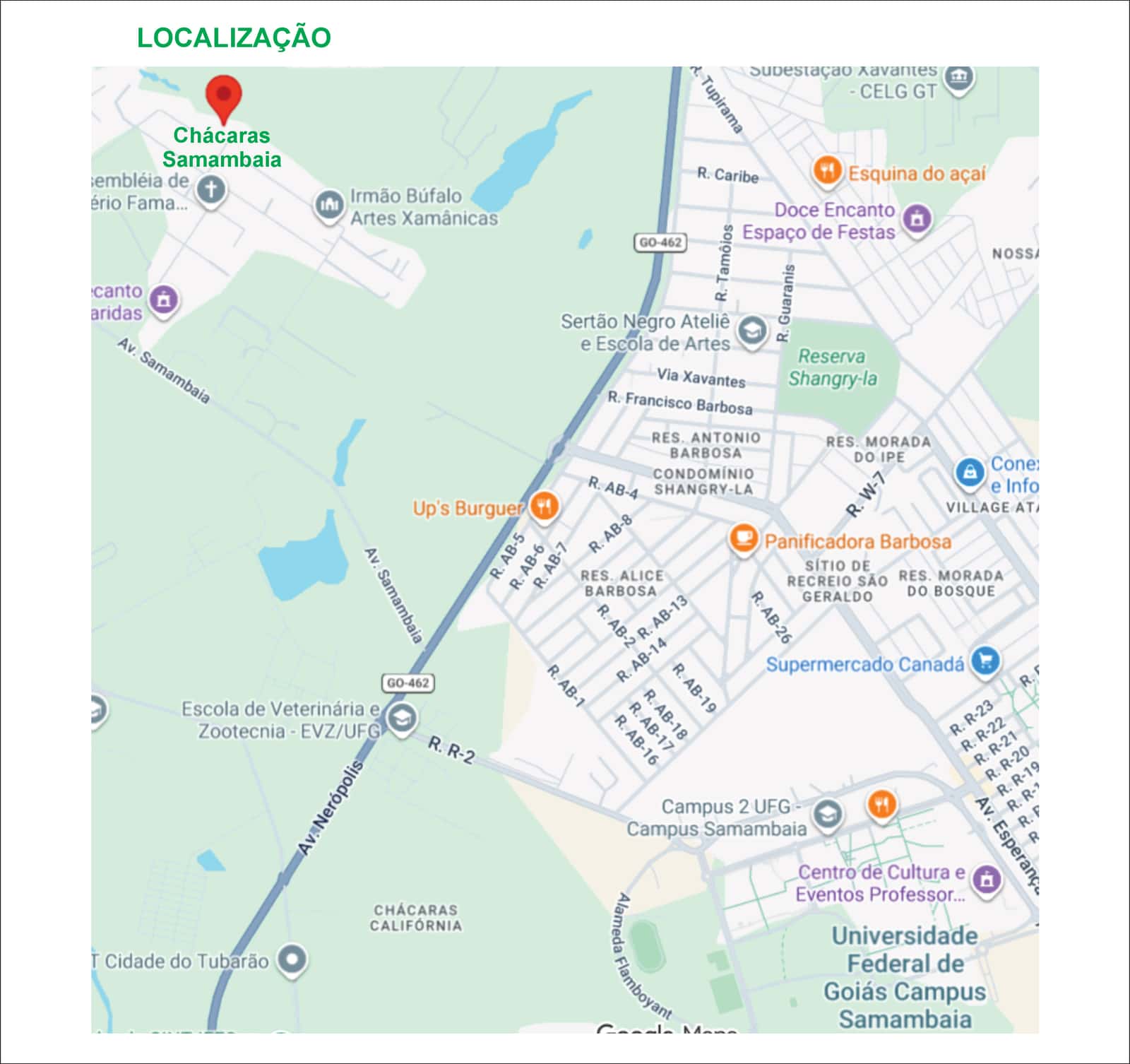 CHÁCARARA, OPORTUNIDADE DE EXCELENTE NEGÓCIO