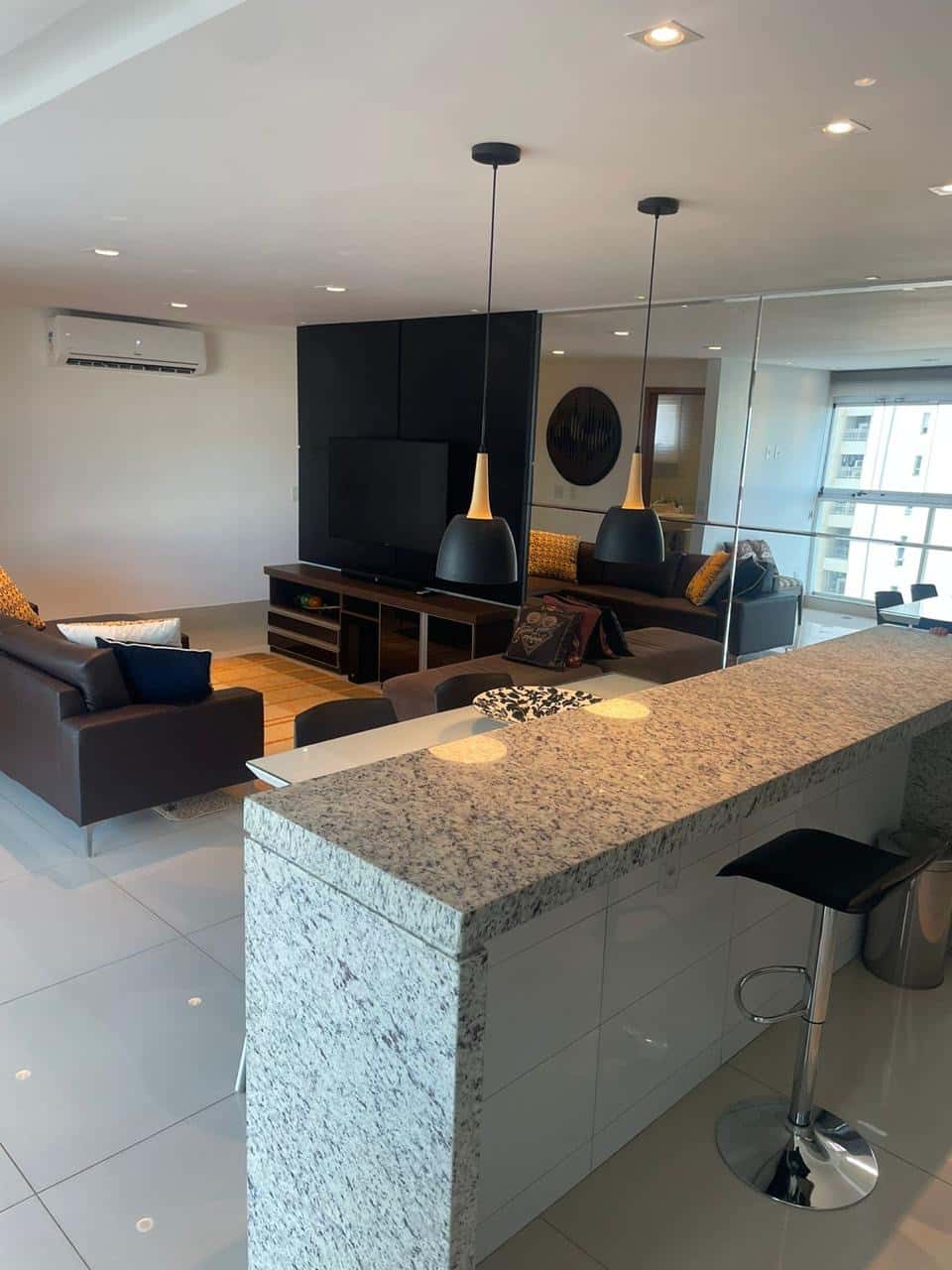 Residencial Only Marista Ap de 3 / suítes plenas mobiliado e decorado ( uma foi reversível para home office )