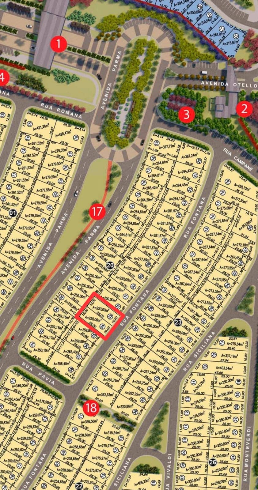 “Oportunidade única: 2 lotes de 250 m² juntos para seu projeto dos sonhos”