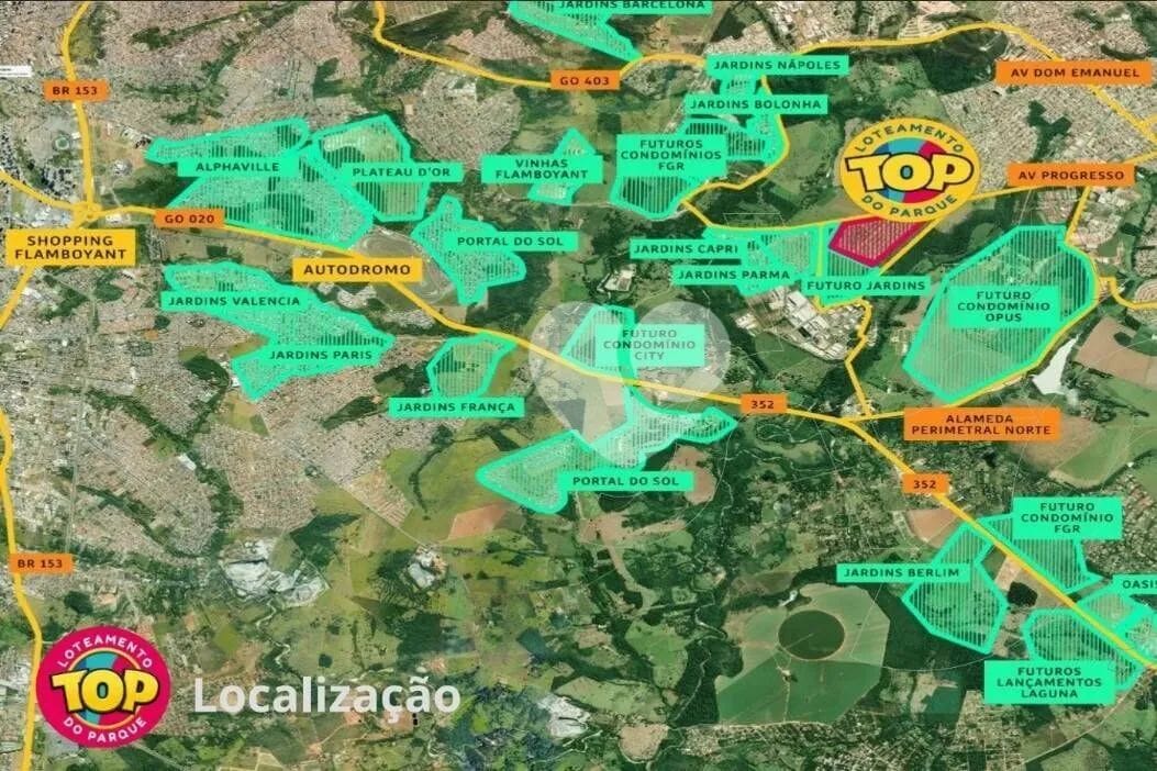 Terreno em loteamento em Senador Canedo