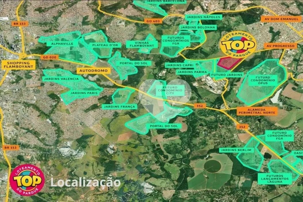 Terreno em loteamento em Senador Canedo