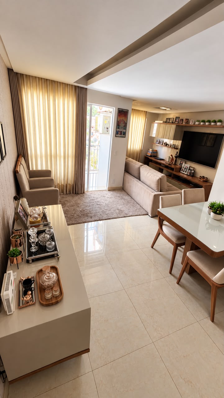 Residencial Alegria apartamento de 64 m2 com 2 Quartos