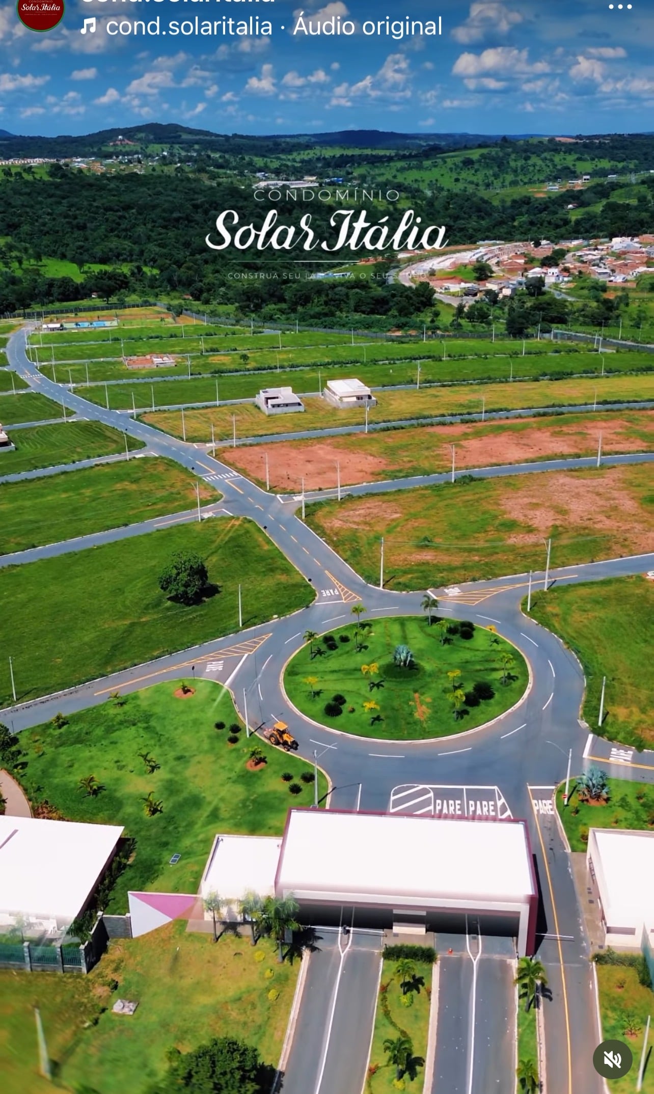 Venda lote Cond Solar Italia R$ 255.000,00
