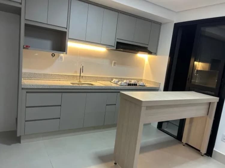 Apartamento 1/4 Semi Mobiliado no St. Bueno - 52m² - Azure Compact Life