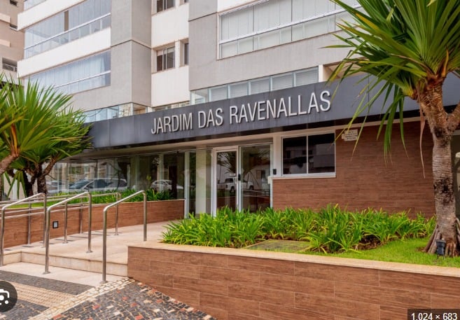4/4 , sendo 2 suítes, Setor Bueno, semi mobiliado, Ed Jardim das Ravenallas