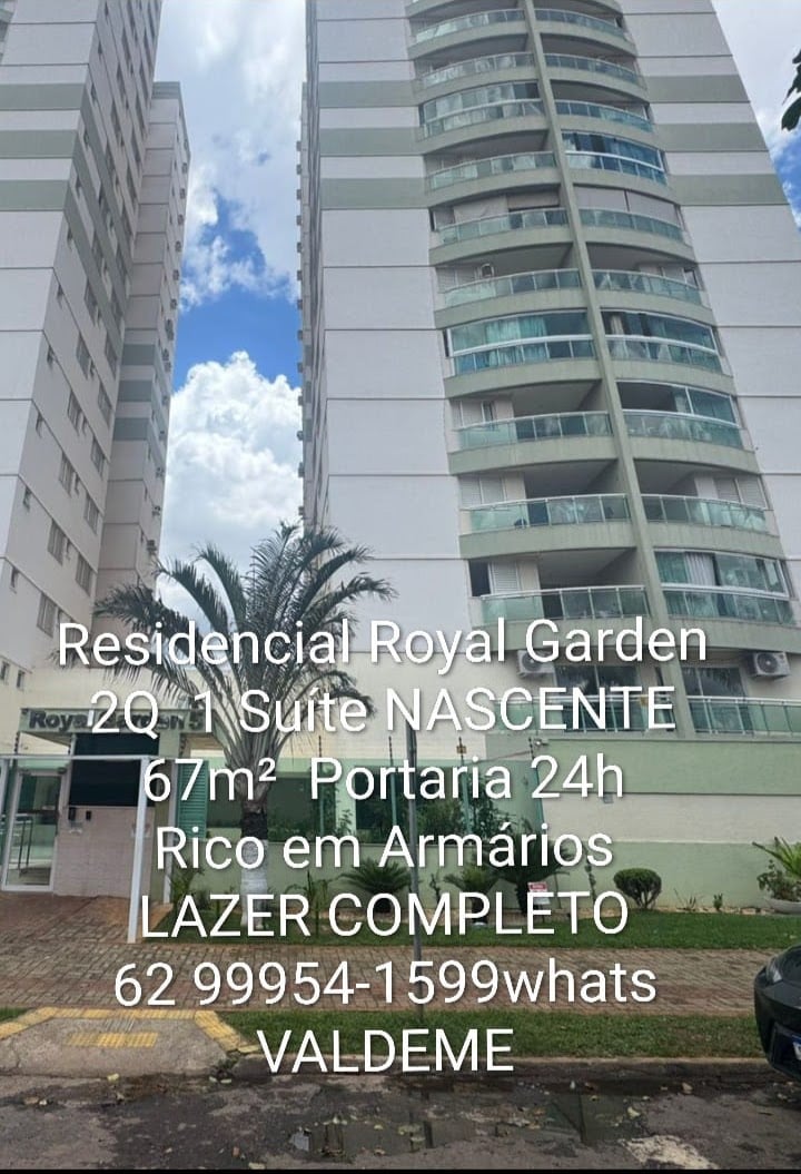 Residencial Royal Garden/ 2Q + 1 suíte