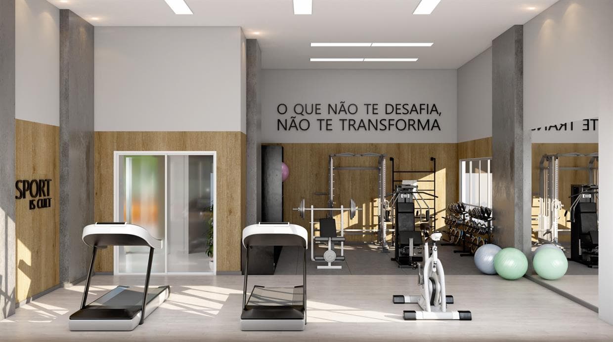 Apartamento de 65 m² de 2 Suítes