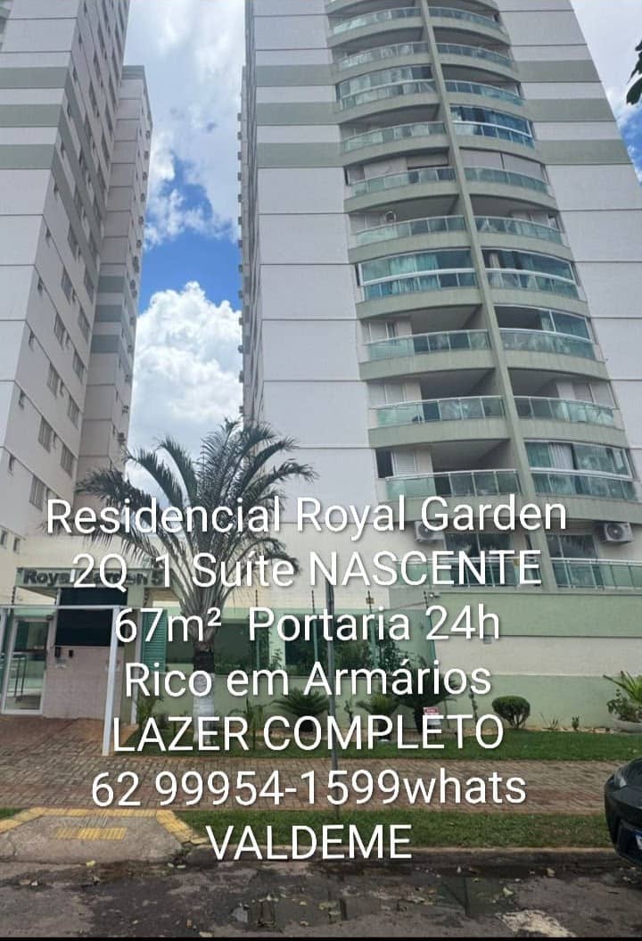 Residencial Royal Garden/ 2Q + 1 suíte