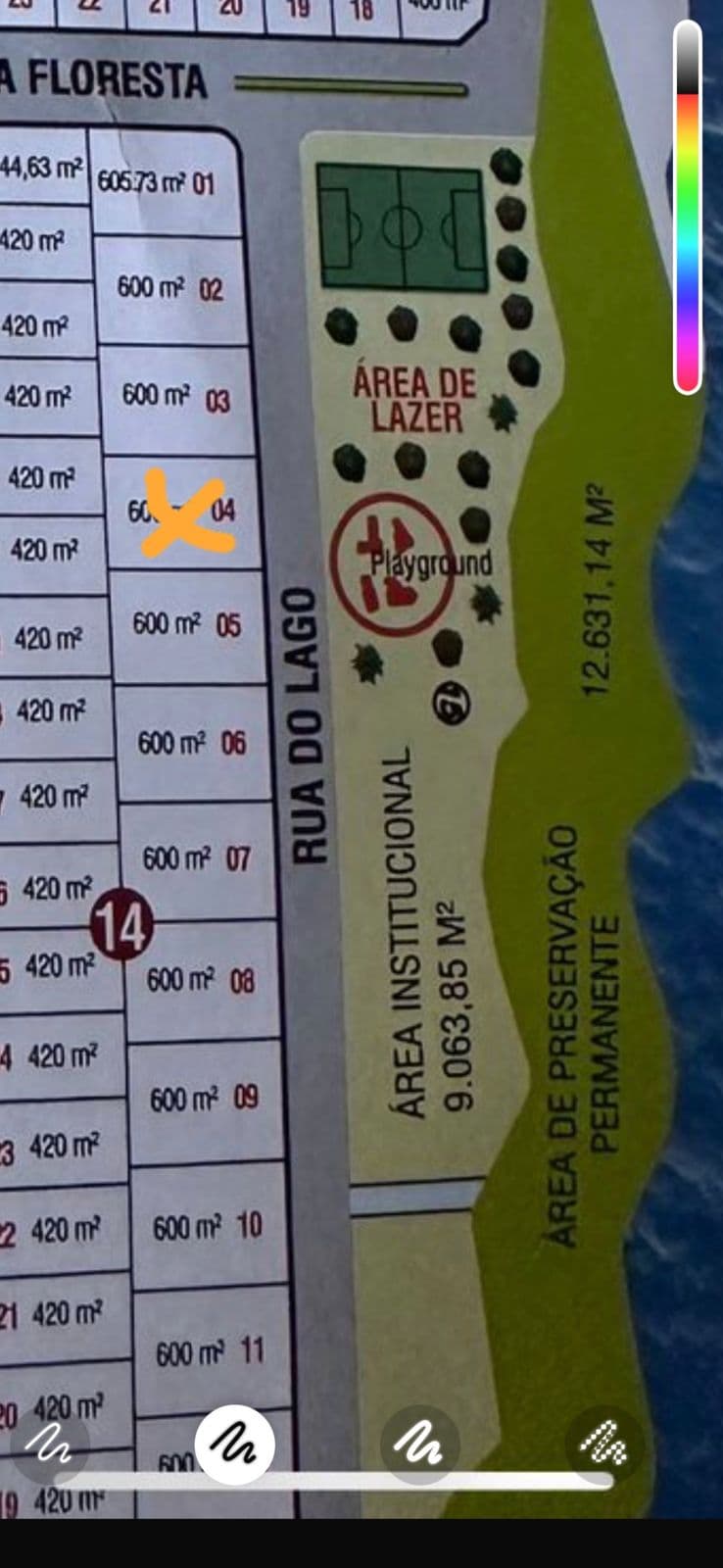 Lote no Condomínio Portal Do Lago 600 M2