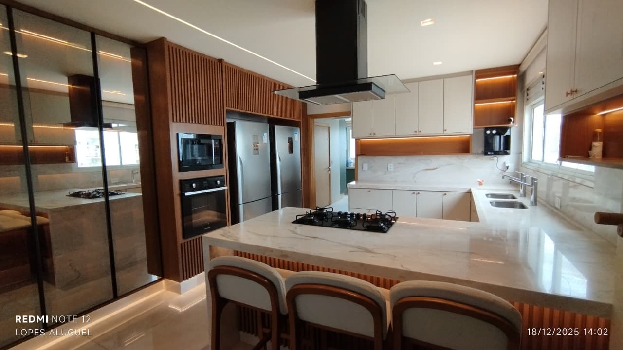 Apartamento alto padrão, mobiliado, no Giardino Marista, com 3 dormitórios para alugar, 299 m² - Setor Marista - Goiânia/GO