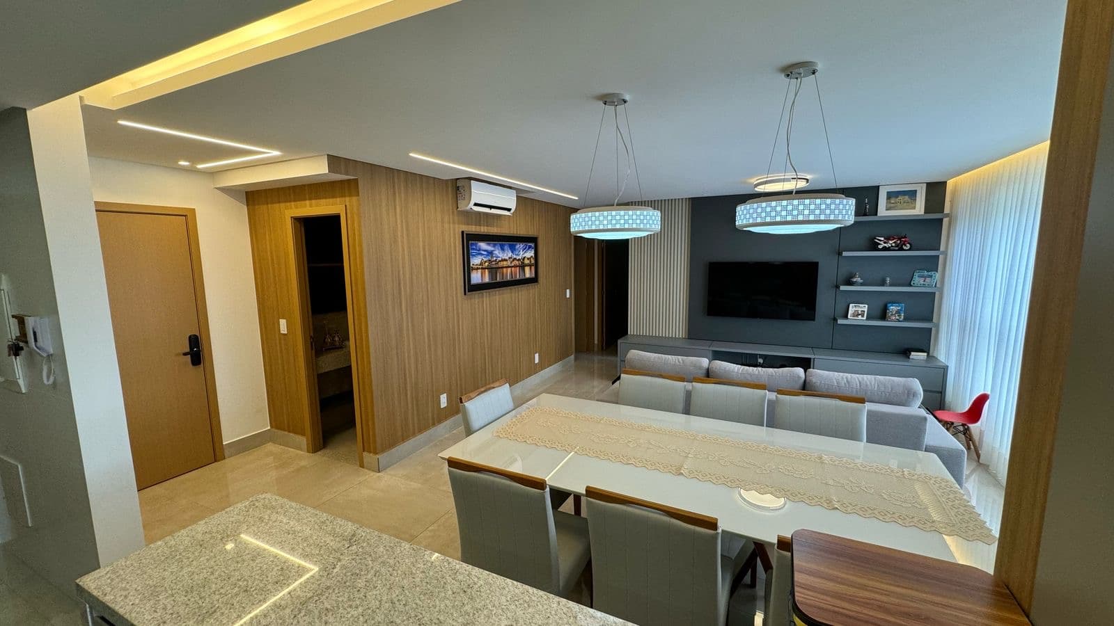 Apartamento de 3 suítes no Setor Marista com 2 vagas de garagem paralelas