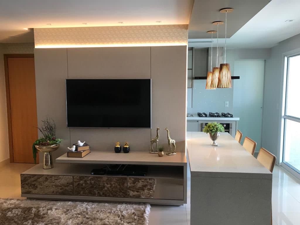 Apartamento no Setor Eldorado de 99 mts Com 3 suítes andar alto